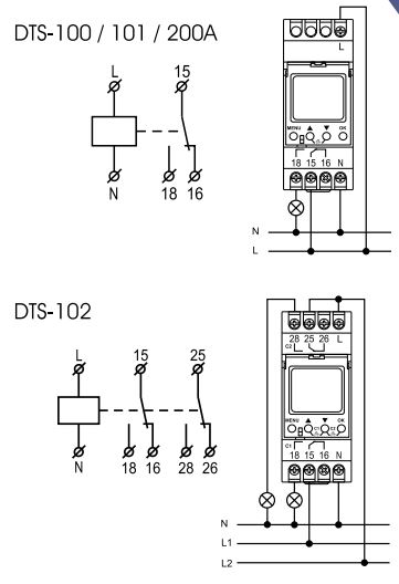 sơ đồ đi dây kết nối DTS-100