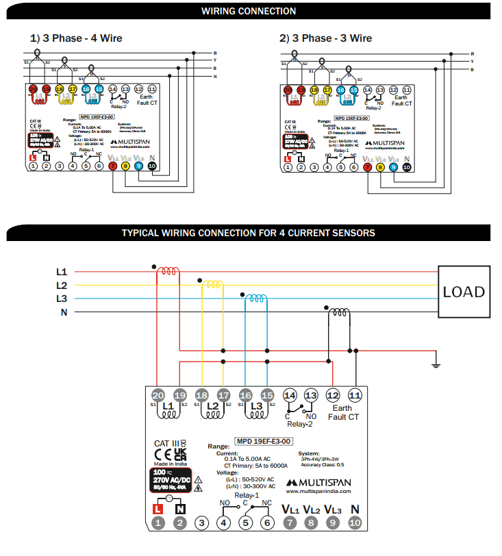Relay Bảo Vệ Động Cơ Multispan - MPD-19EF