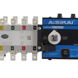 Bộ Chuyển Nguồn Tự Động ATS 4P 400A Aisikai - SKT1-400A-4P-X-CK