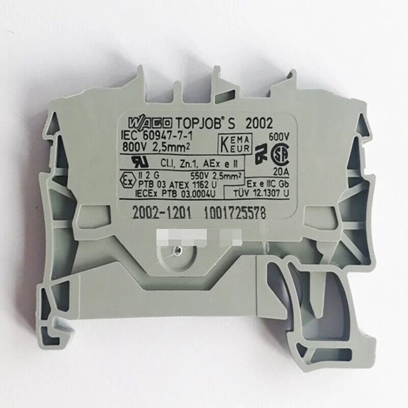 Cầu Đấu Dây Terminal 2.5mm Wago - 2002-1201