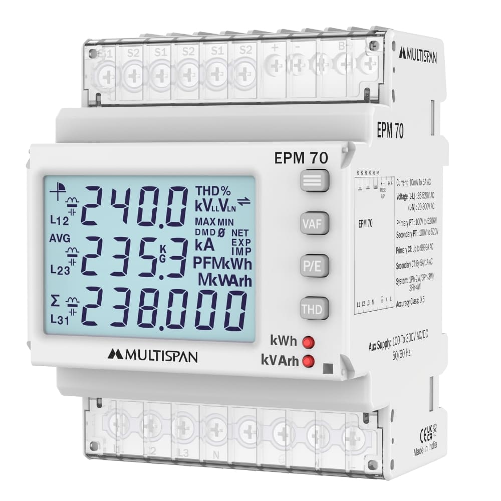 Đồng Hồ Đo Kwh Multispan - EPM-70