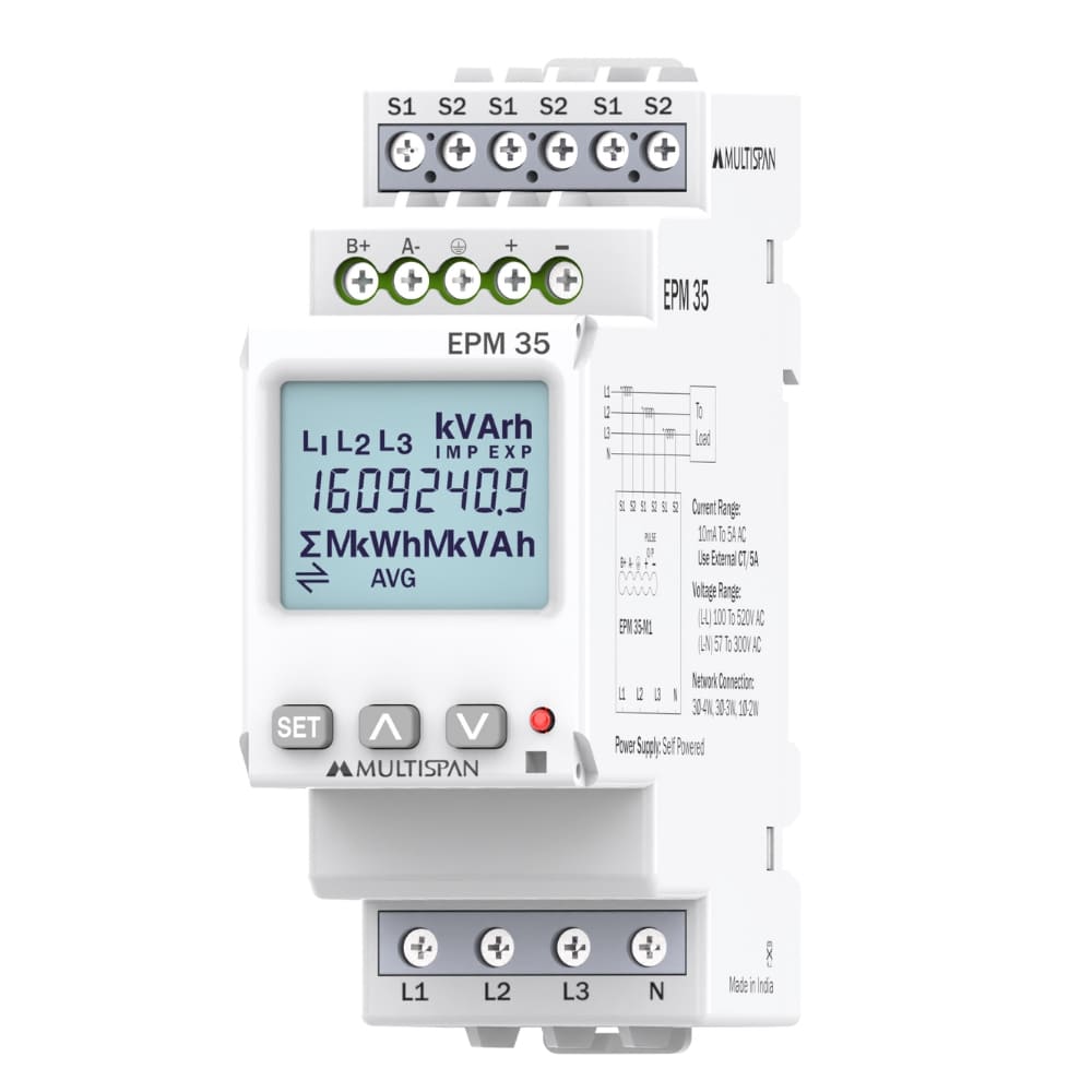 Đồng Hồ Đo Kwh Multispan - EPM-35-M1