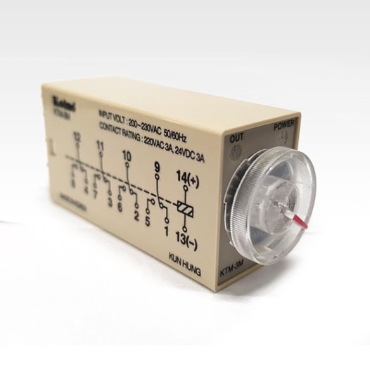 Timer Thời Gian Koino - KTM-3M-DC24V-10S