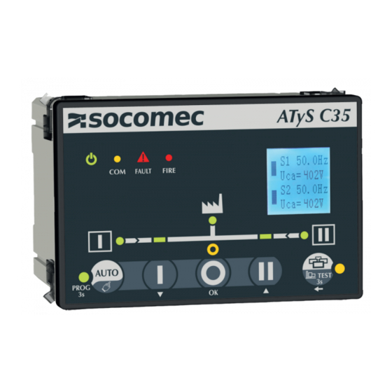 Bộ điều khiển ATS Socomec ATyS C35 - 1600 0035