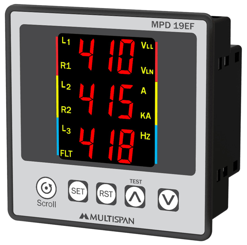 Relay Bảo Vệ Động Cơ Multispan - MPD-19EF-M1